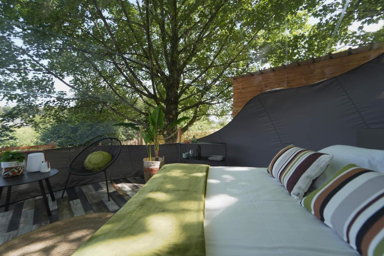 Bulles Odette & Ginette Et Tiny House Suzette "Au Guet Marais" Etape Insolite Paliseul Екстериор снимка
