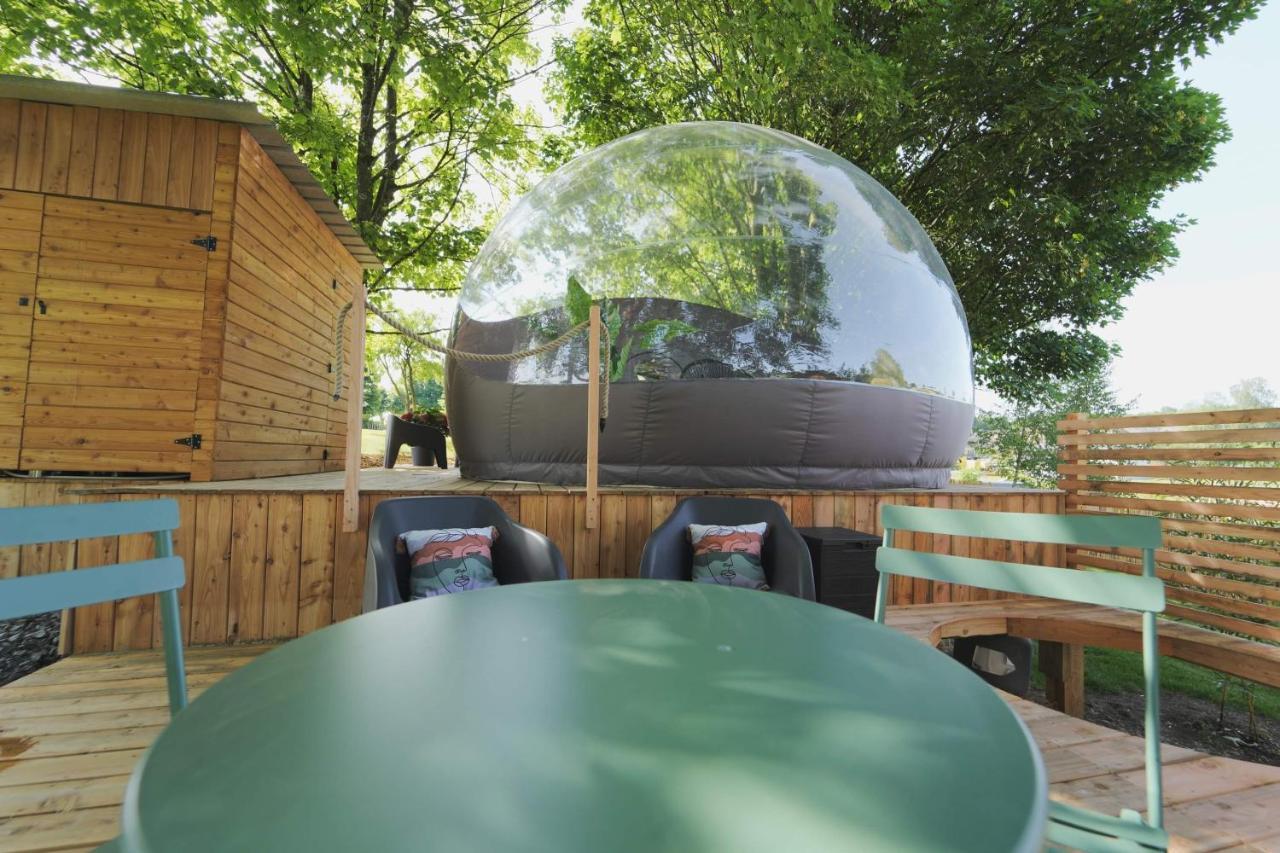 Bulles Odette & Ginette Et Tiny House Suzette "Au Guet Marais" Etape Insolite Paliseul Екстериор снимка