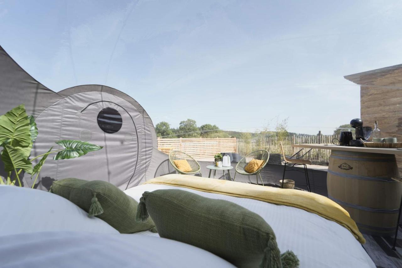 Bulles Odette & Ginette Et Tiny House Suzette "Au Guet Marais" Etape Insolite Paliseul Екстериор снимка